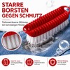 Today - Laundry Brush with Perforated Handle and Hard Bristles