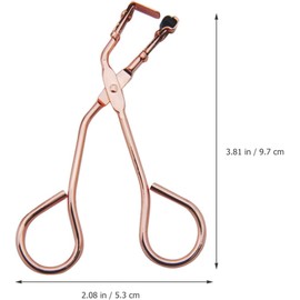 2 Piezas Rizador de Pestañas de Metal Pinza Manual Cómoda No Pellizca ni Tira, Portátil y Resistente al Desgaste, Accesorio Maquillaje