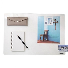 High Transparency Safety Rubber Board Desk Mat A3 Random 2P Rug pad