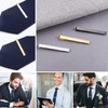 Drperfect 3 Pcs Stainless Steel Tie Clip Set for Men