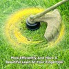 KAITAI String Trimmer Line 095”,Pre-Cut Dual Color 3-Section Fast-Positioning Design,