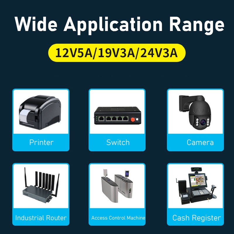 UPS Battery Backup 24000mAh Automatic Uninterruptible Power Supply Backup Mobile