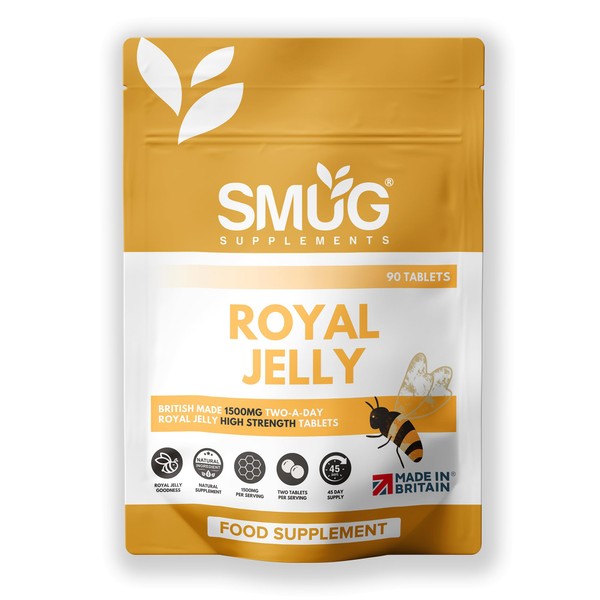 SMUG Supplements Royal Jelly British Made by SMUG Supplements -