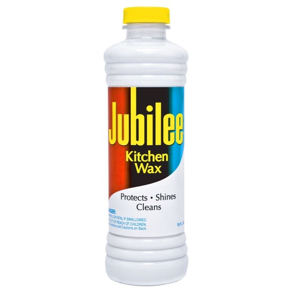 Jubilee Kitchen Cleaning Wax - For Appliances, Surfaces & Bathroom 15 oz (Pack of 2)