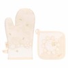 THUN Set of pot holders and pot holders, 100% cotton,