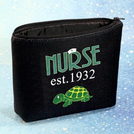 G2TUP Eta Phi Sorority Paraphernalia Gift Chi Phi Sorority Cosmetic Bag Nurse Est Makeup Bag Medical Graduation Gift (Nurse Est)