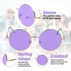 Purple Accessories Sunglasses For Teen Girls Women Tinted Shades Circle