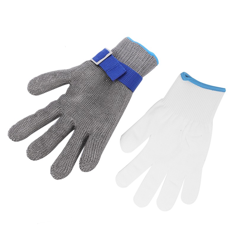 316 Stainless Steel Wire Glove Level 5 Cut Proof Stab