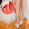 Bojueshaw 8 Pairs High Heel Protectors,Non-Slip Heel Repair Caps Covers,Replacement