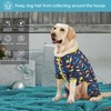 LovinPet Big Dog Pajamas for Large Dogs/Prehistoric Adventure Dinosaur Navy