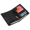 MARSHAL Genuine Leather RFID Signal Blocking Wallets For Men -