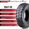 WANDA (2) 22x7-10 22x7x10 ATV front tires set fit for