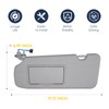 Left Driver Side Sun Visor with Light Fit for Honda