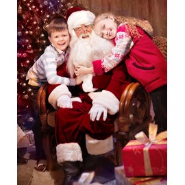 SHEJIZE Santa Claus Costume for Men Santa Suit Adults Men Santa Costume for Men Santa Outfit L