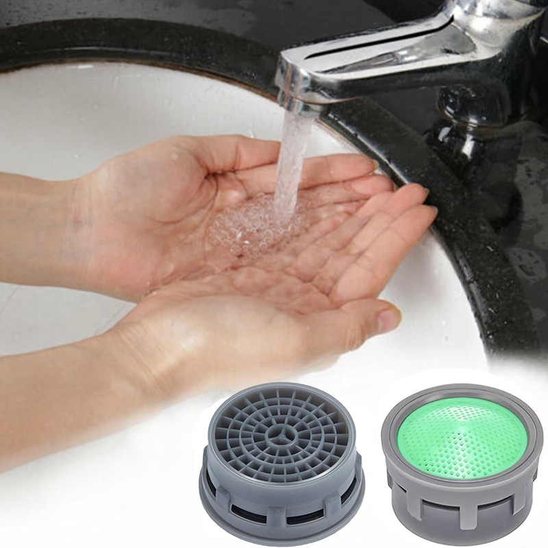 BOETOADG Faucet Aerator, 1.5 GPM Flow Restrictor Plug-In Faucet Aerator
