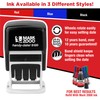 Mark 2000 - S120 Self-Inking Date Stamp - Blue Color