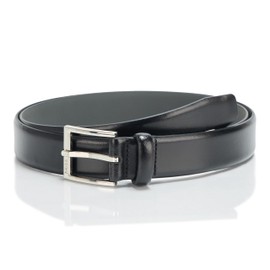 BOSS, Elloy Smooth Leather Belt, castlerock black, 42