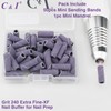 C & I Nail Drill Bits 50pcs Mini Sanding Bands