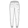 Med Couture Scrub Pants for Women Jogger Pant with 5