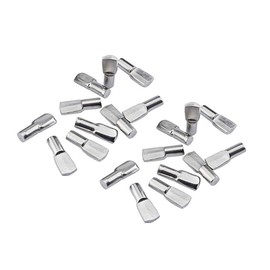 Shelf Pins 120 Pack 5mm Spoon Shape Shelf Support Pegs for Cabinet Bookcase Furniture Closet