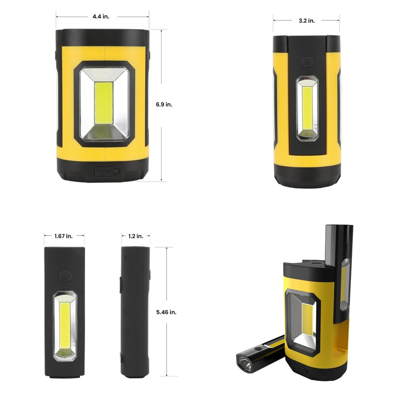 Feit Electric LANRFL1000 LED Lantern, 1000 Lumens, 5000K Daylight, Rechargeable