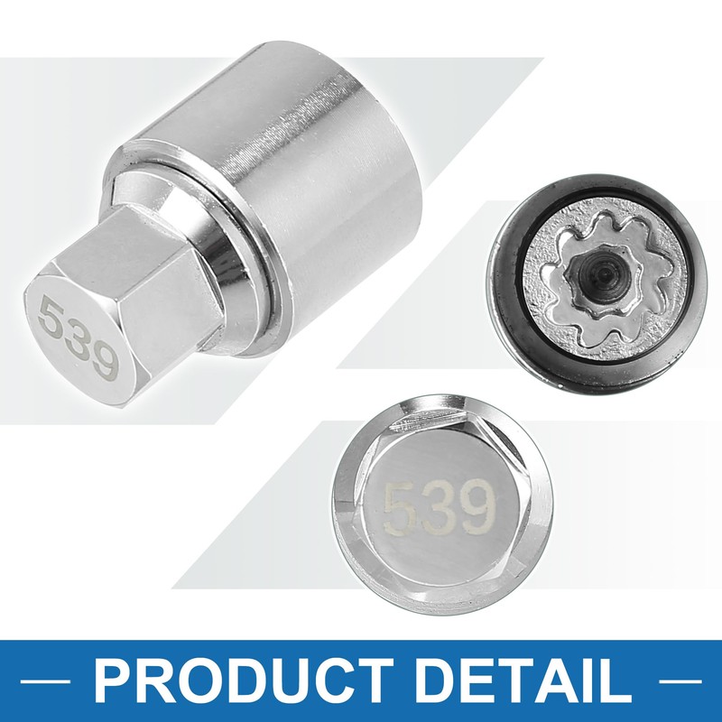 A ABSOPRO Wheel Lock Lug Nut for Volkswagen Touareg Scirocco