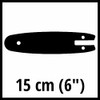 Original Einhell Replacement Blade 15 cm Branch Chainsaw Accessory Suitable