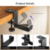 OneOdio Foldable Headphone Stand - Space-Saving Metal Holder