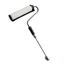 Tektall Professional 180 Degree Paint Crew Roller Arm Accessory Rotating Painting Tool with 11 inch Extension Pole for High Pressure Paint Spraying Equipment Power Roller.