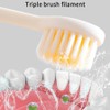 ARFUKA Foldable Travel Toothbrushes Medium Soft Bristles with Case Reusable