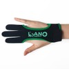 LWANO Archery Gloves Leather Practice Hunting Three Finger Protector for