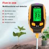 5-in-1 Soil Tester Multifunctional Soil Detector Moisture Meter pH Meter