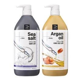 Mise-en-scène Mise en Scène Hair & Scalp Booster Shampoo 800g 1 Pack + 1 Pack, Nourishing Repair Nutrition, Hydro Moisture Replenishment / 미쟝센 헤어앤스칼프 부스터 샴푸 800g 1입+1입, 너리싱 리페어영양, 하이드로 수분충전