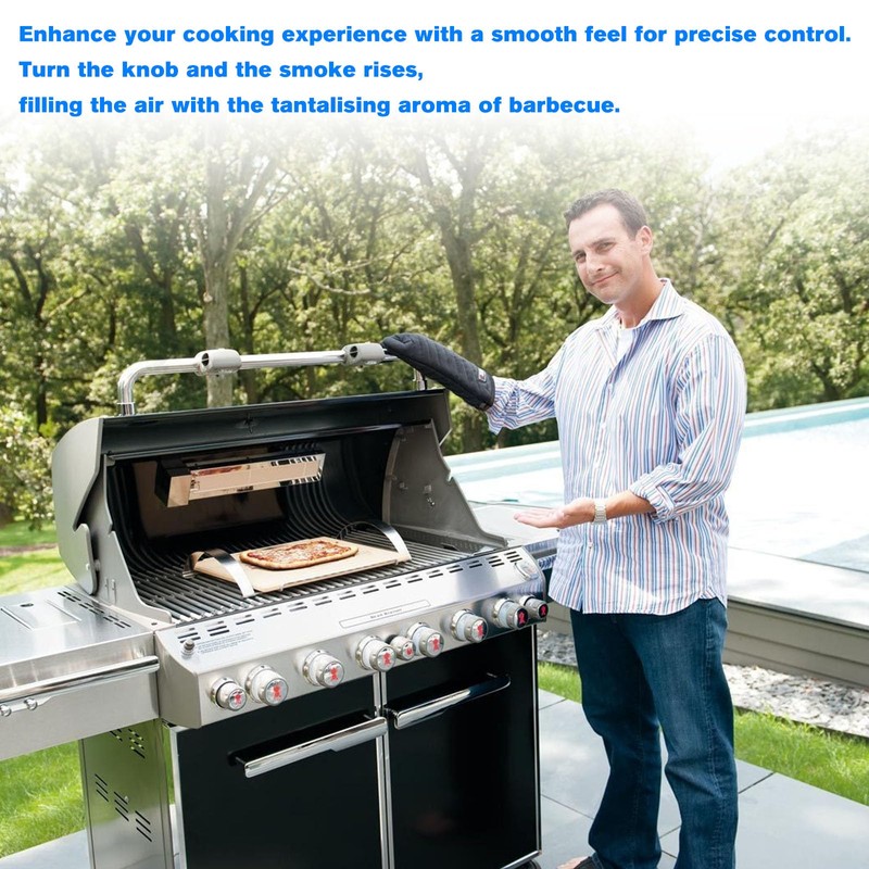 67692 Grill Control K nobs Kit Replacement Weber Summit 660