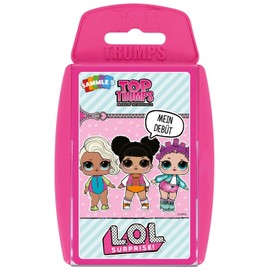 Winning Moves - TOP Trumps - L.O.L. Surprise - Trump Card Game with L.O.L. Dolls - Age 6+ - German