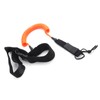 Surfboard Leash TPU Heliciform Comfortable HighElastic Surfing Safety Traction Rope(Orange