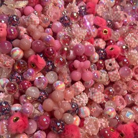 Bead mix bar 2:_Pink galore_X large 750ml