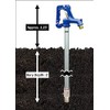 K2 Pumps LF 2' FP Yard Hydrant; L 4.25', Bury