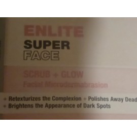 Enlite Super Face Skin Care- Scrub + Glow Microdermabras