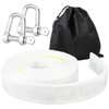 5 m tow rope with 2 high strength shackles, 5