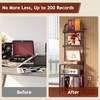 Homsorout Record Player Stand with Vinyl Storage - 5-Tier Turntable