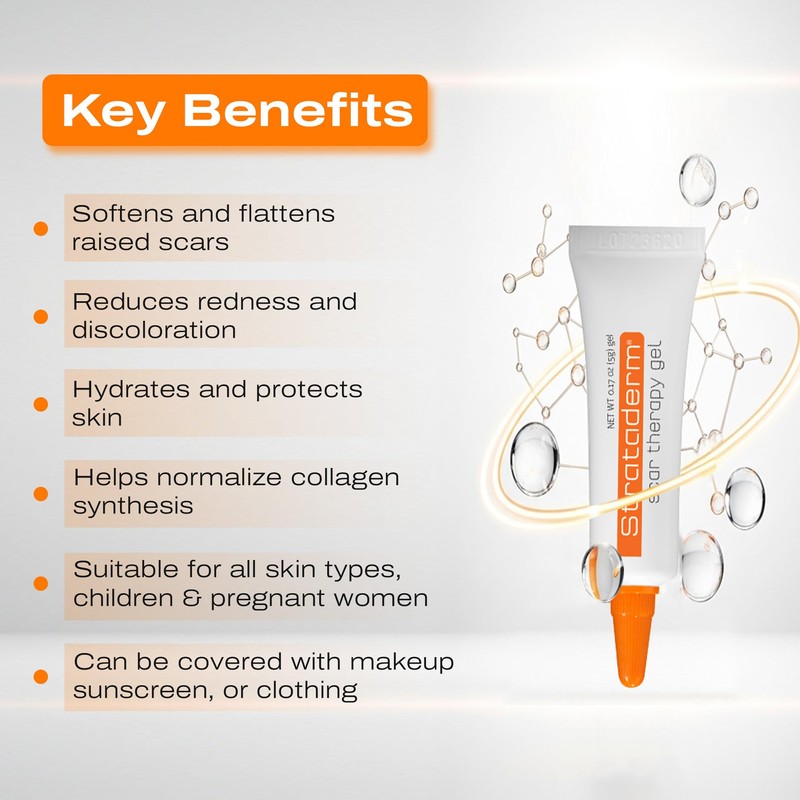 Strataderm Professional Scar Therapy Gel | Old and New Scars