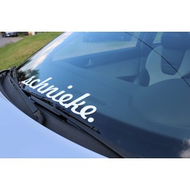 schnieke Car Sticker Oilslick Hologram Sticker Tuning Sticker Rainbow Colours Sticker Slickoil (Black, 60 cm)