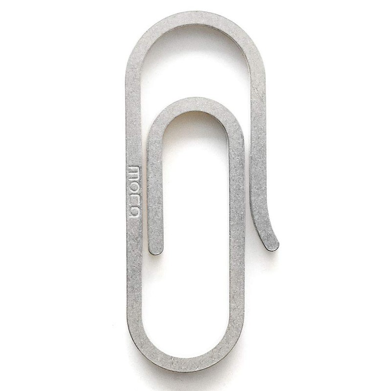 Mocha Clip-type Carabiner Key Holder, Made in Japan, Stainless Steel,