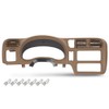 G-PLUS Dashboard Dash Trim Bezel Cover Single Din Compatible with