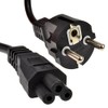 kenable Clover Leaf Male C5 Plug to Euro Schuko Plug