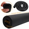 Pipe Insulation Foam Black Foam Pipe Insulation Diameter 6 mm
