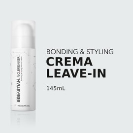 Sebastian Professional NO.BREAKER Cream without Rinse for Fixing and Styling, Intensive Conditioner with Heat Protection, 72 Hours Flexible and Frizz-free Hold, 145 ml