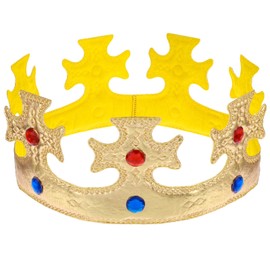 Prince Crown Golden King Crowns Birthday Crown Delicate Birthday Crown Hat Birthday Boy Party Accessory Supplies King Crown Boy Birthday Party Dress-Up Set for Boys Birthday Party Decoration