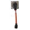 AC WORKS 30 Amp 4-Prong Dryer Wall Outlet Adapter (To